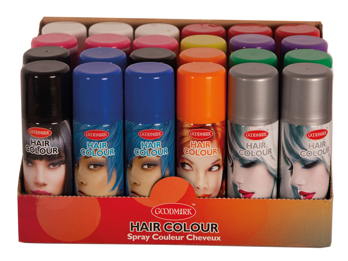 Gekleurde haarspray