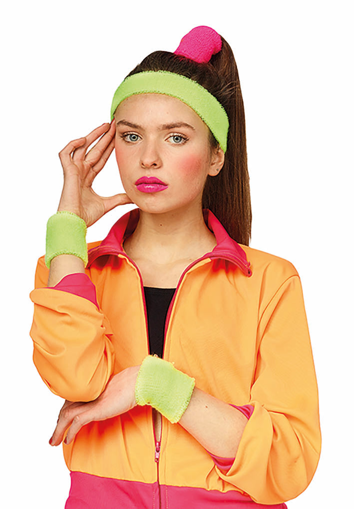 Set met zweetbandjes - verschillende kleuren