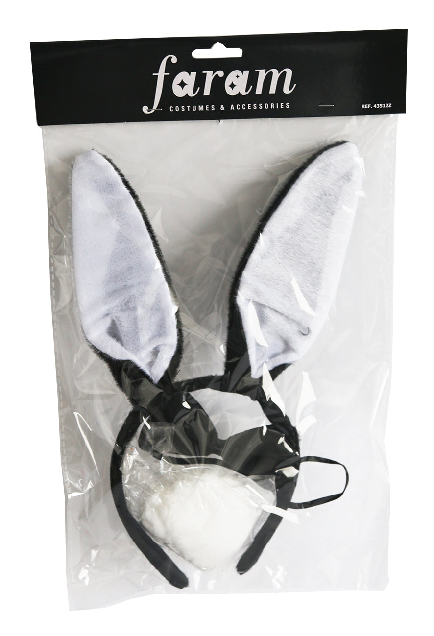 Set bunny zwart