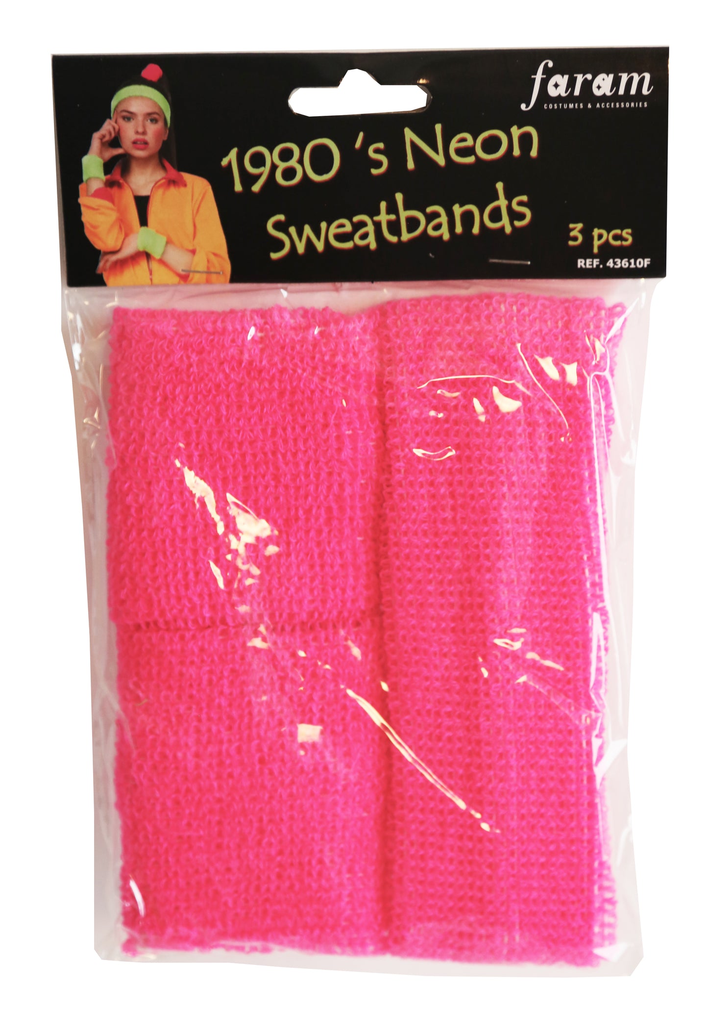 Set met zweetbandjes - verschillende kleuren