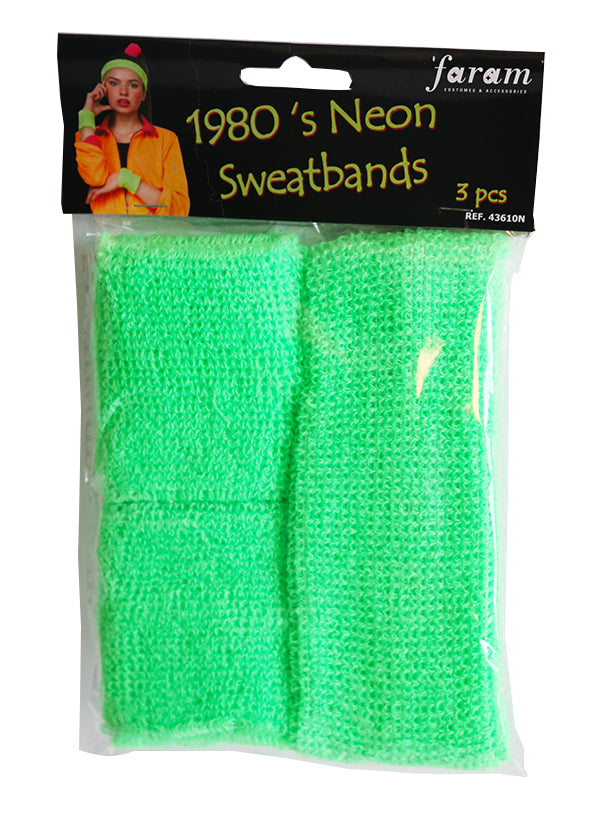 Set met zweetbandjes - verschillende kleuren
