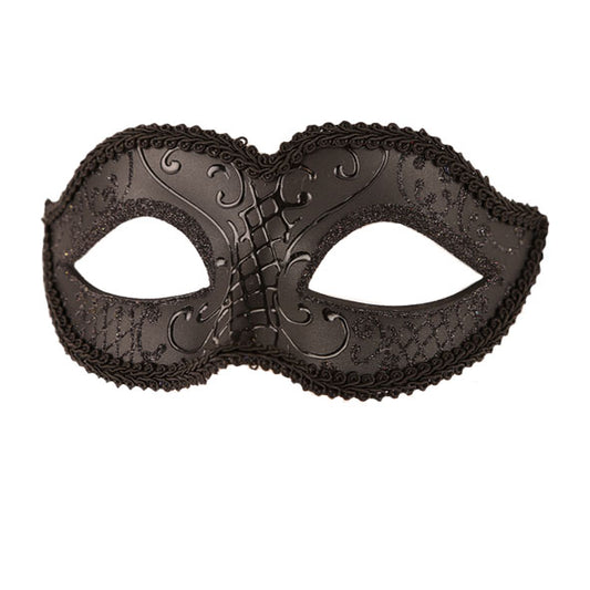 Venetiaans masker zwart - dames