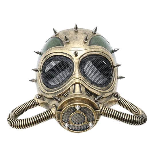 Steampunk masker met gasmasker