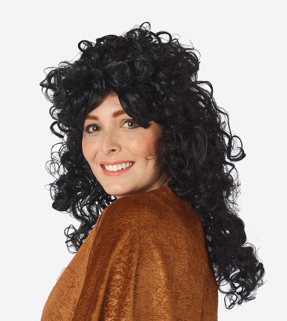 Pruik Cher - pruik met lange krullen