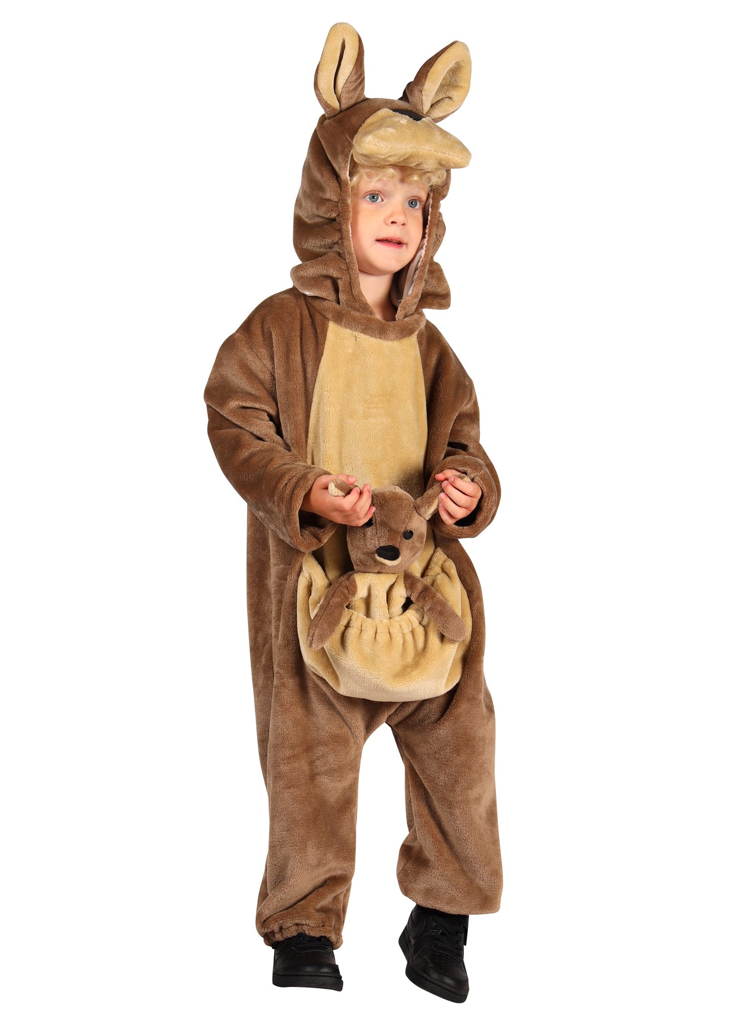 Onesie kangeroe voor kinderen