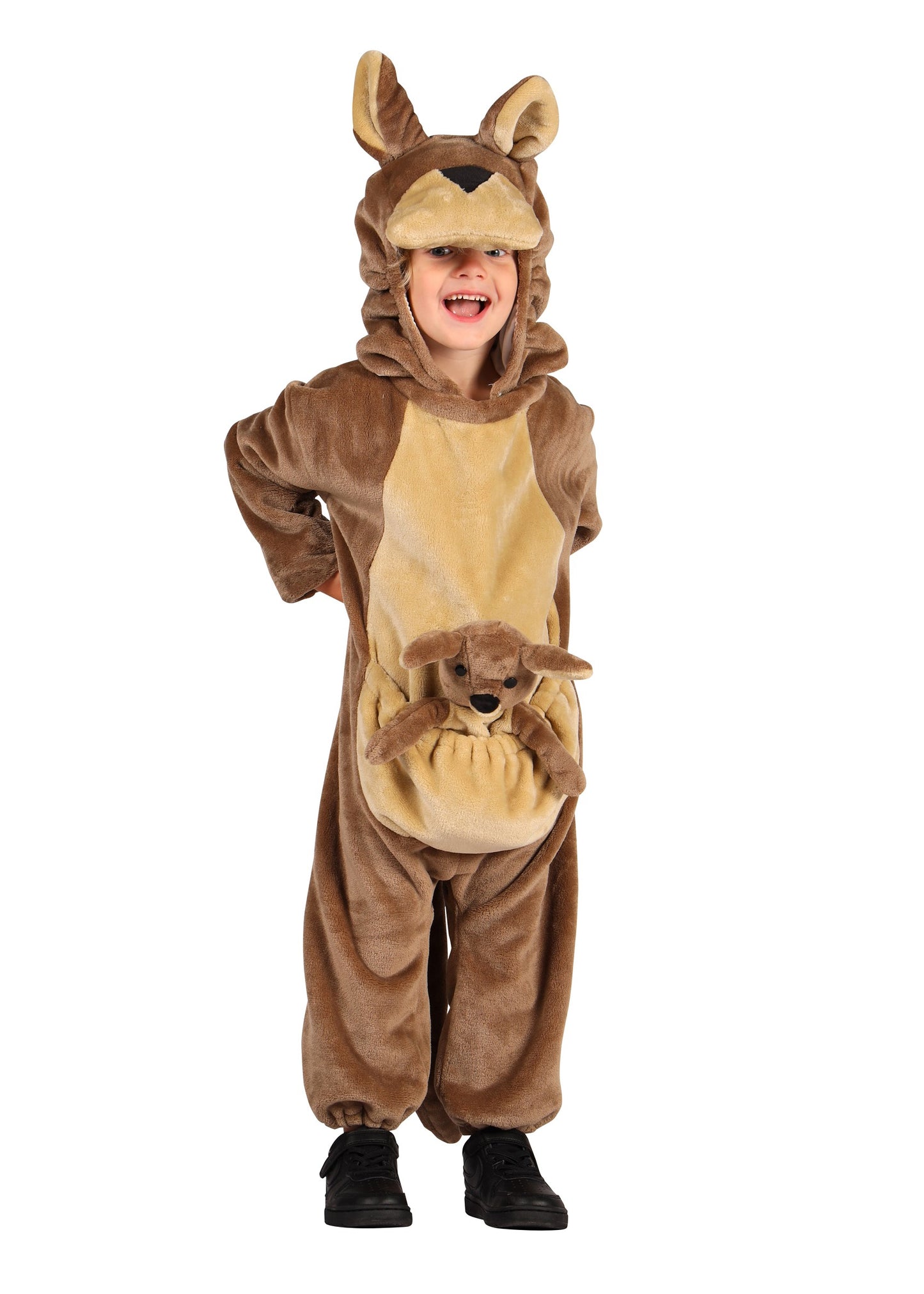 Onesie kangeroe voor kinderen