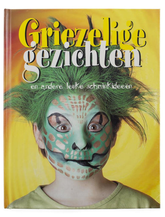 Grimeboek griezelige gezichten