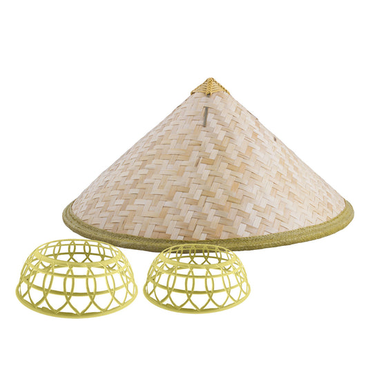 Aziatische hoed - bamboe