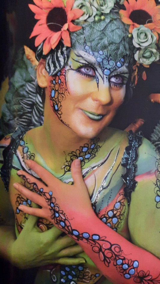 Boek Syllie figures - inspiration for facepaint & body art